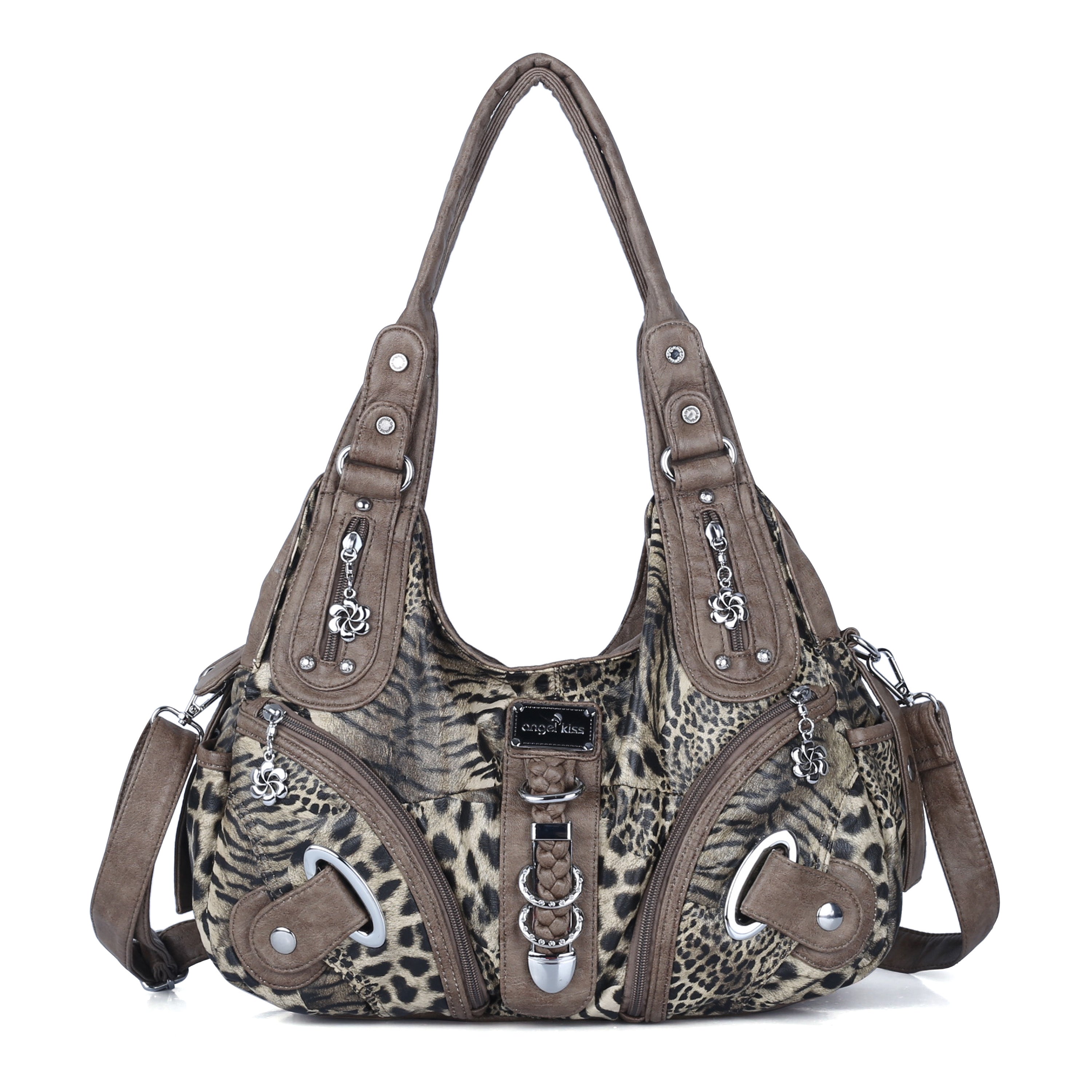angelkissbag Hobo shoulder purses crossbody Soft washed