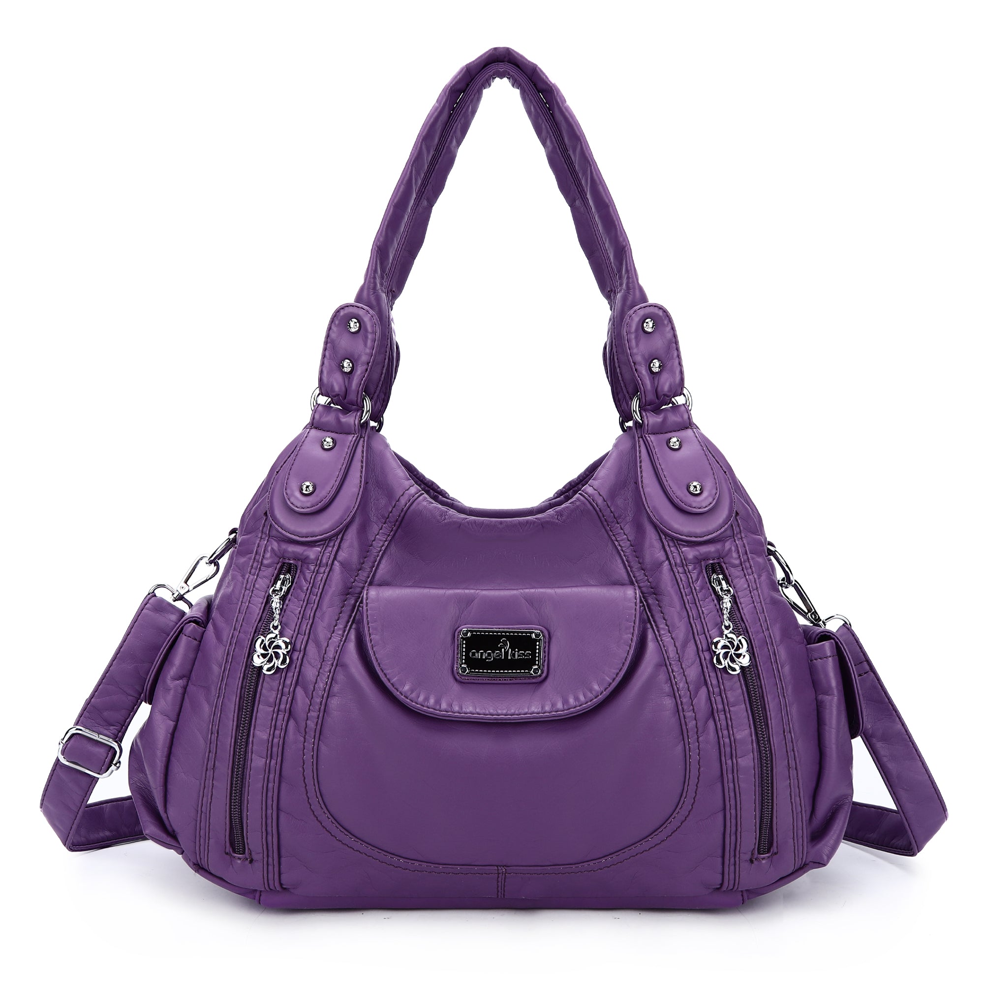 PU Hobo Shoulder & Crossbody Bag – Angel Kiss