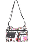 Oil painting tie-dye wash leather crossbody bag-Angelkiss Bag