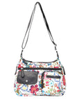 Oil painting tie-dye wash leather crossbody bag-Angelkiss Bag