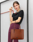 Lady briefcase hobo tote purse & shoulder handbag