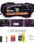 Women shoulder Handbag of High Quality Washed PU Leather-Angelkiss Bag