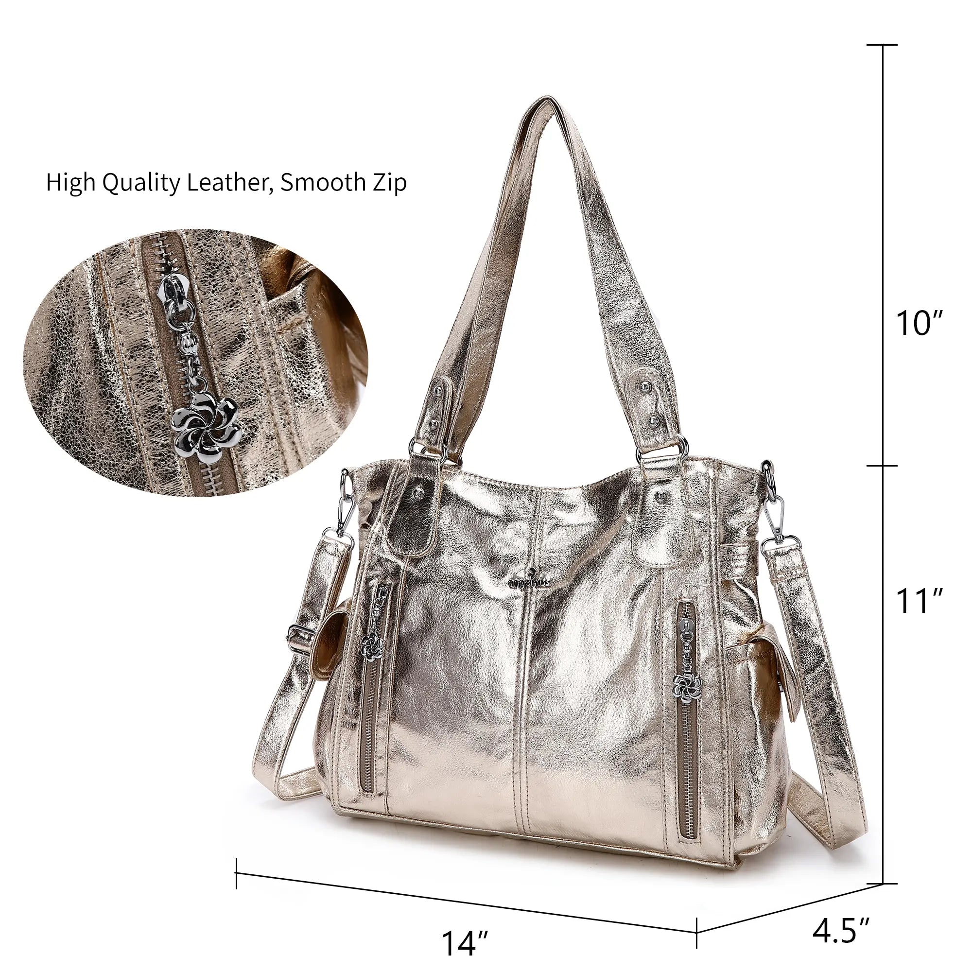 Angel Kiss Ladies vintage denim handbag