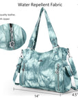 Angel Kiss lady tie-dye handbag