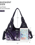 Hobo Tie-Dye Multilayer separation  Comfort Shoulder bag