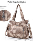 Angel Kiss lady tie-dye handbag