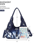 Hobo Tie-Dye Multilayer separation  Comfort Shoulder bag