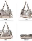 Angel Kiss Ladies vintage denim handbag