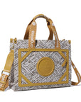 Holiday style everyday tote shoulder bag