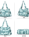 Angel Kiss lady tie-dye handbag