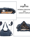 Fashion women's large capacity shoulder bag and stray bag/Angel kiss