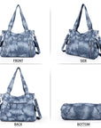 Angel Kiss lady tie-dye handbag