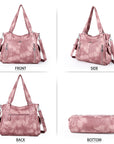 Angel Kiss lady tie-dye handbag