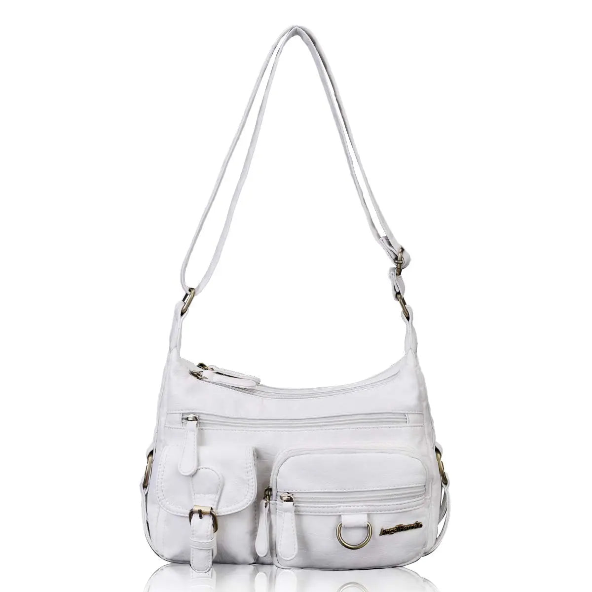 Refined Vegan Leather Crossbody Bag (Small)