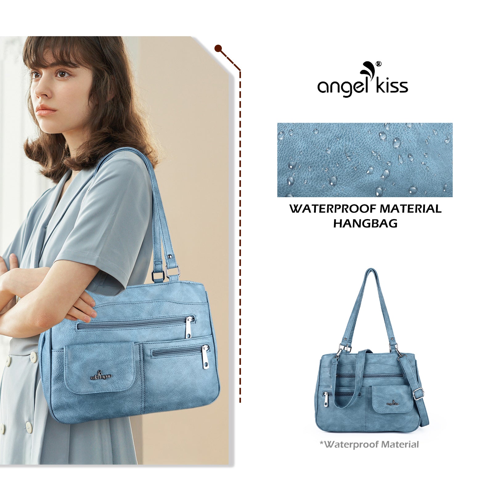 Stylish Trendy  Adjustability multi-functional Daily  women shoulder bag | Angel Kiss bag