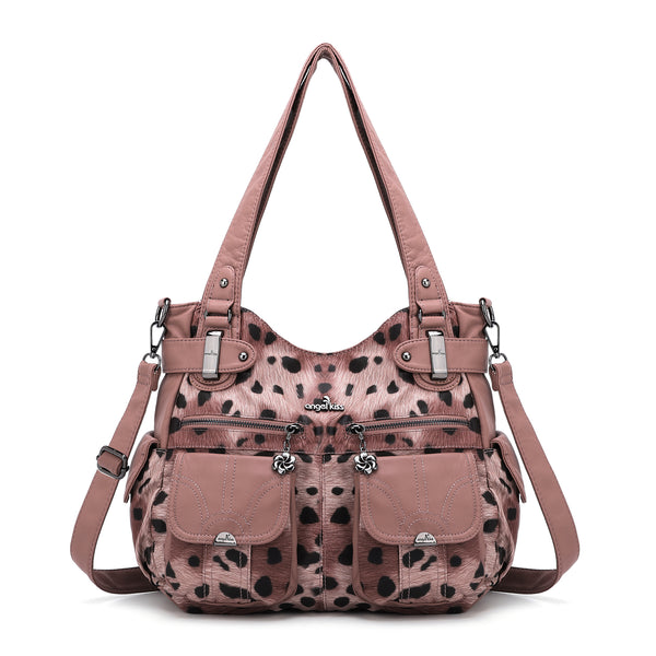 Handmade tie dye creative large capacity Hobo Bag | Angelkiss Bag