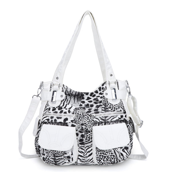 Handmade tie dye creative large capacity Hobo Bag | Angelkiss Bag