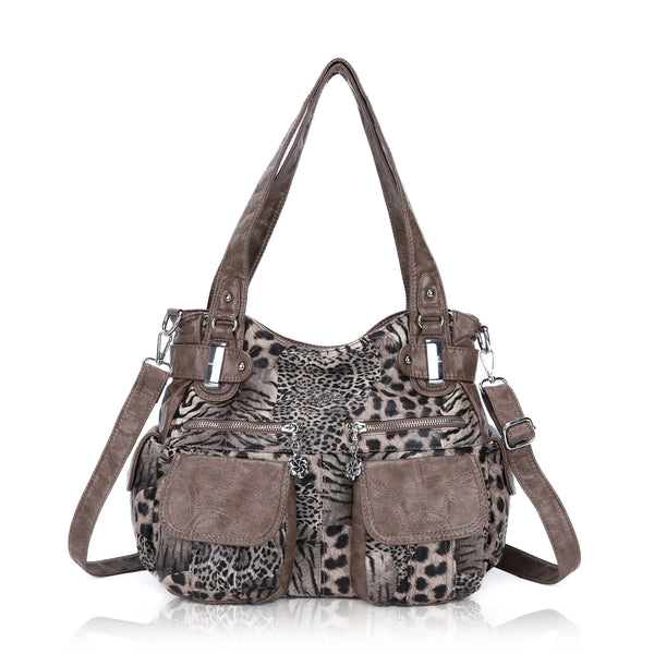 Handmade tie dye creative large capacity Hobo Bag | Angelkiss Bag