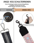 Angel Kiss Purse strap, 2 "cowhide head instead of reclining adjustable tote strap broadband