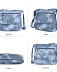 Women's tie-dye Daily shoulder bag