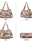 Angel Kiss lady tie-dye handbag