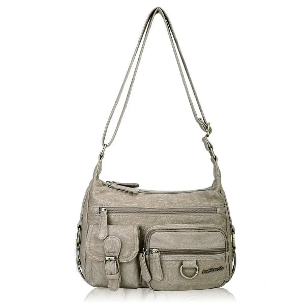 Refined Vegan Leather Crossbody Bag (Small)