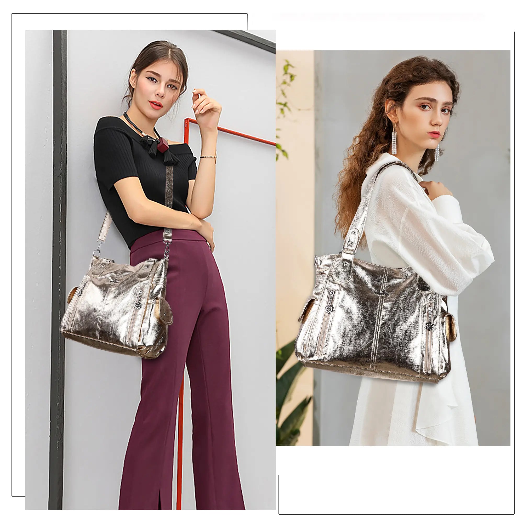 Angel Kiss Ladies vintage denim handbag
