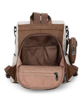 fashion plaid daily lightweight backpack