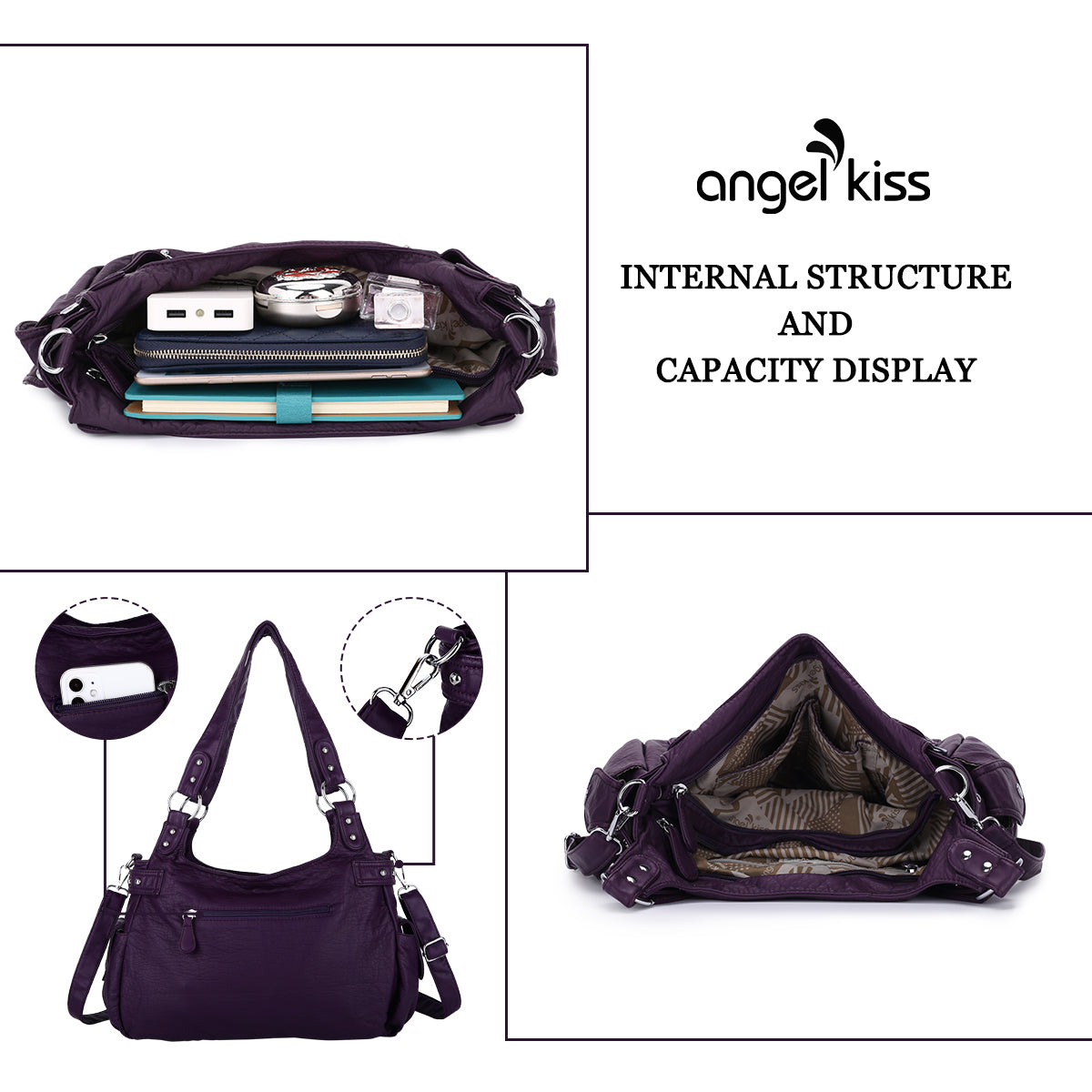 Fashion women&#39;s large capacity shoulder bag and stray bag/Angel kiss