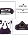 Fashion women's large capacity shoulder bag and stray bag/Angel kiss