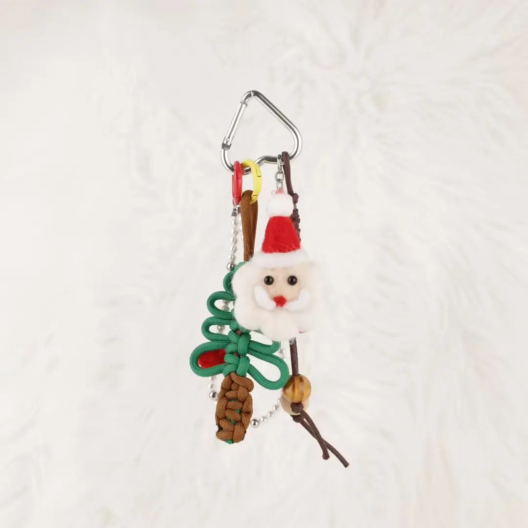 Festive Christmas Keychain