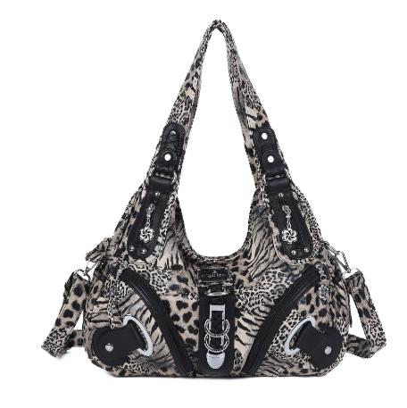 Hobo Leopard print Shoulder  Handbag