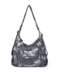 Steedy Denim vintage tie-dye tote bag