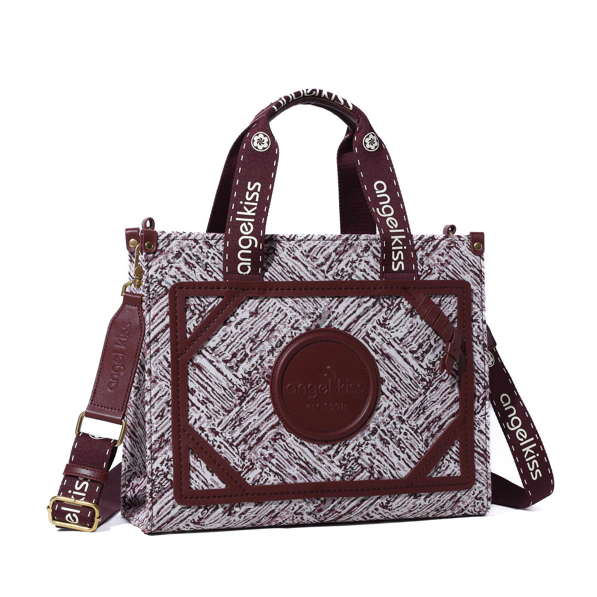 Holiday style everyday tote shoulder bag