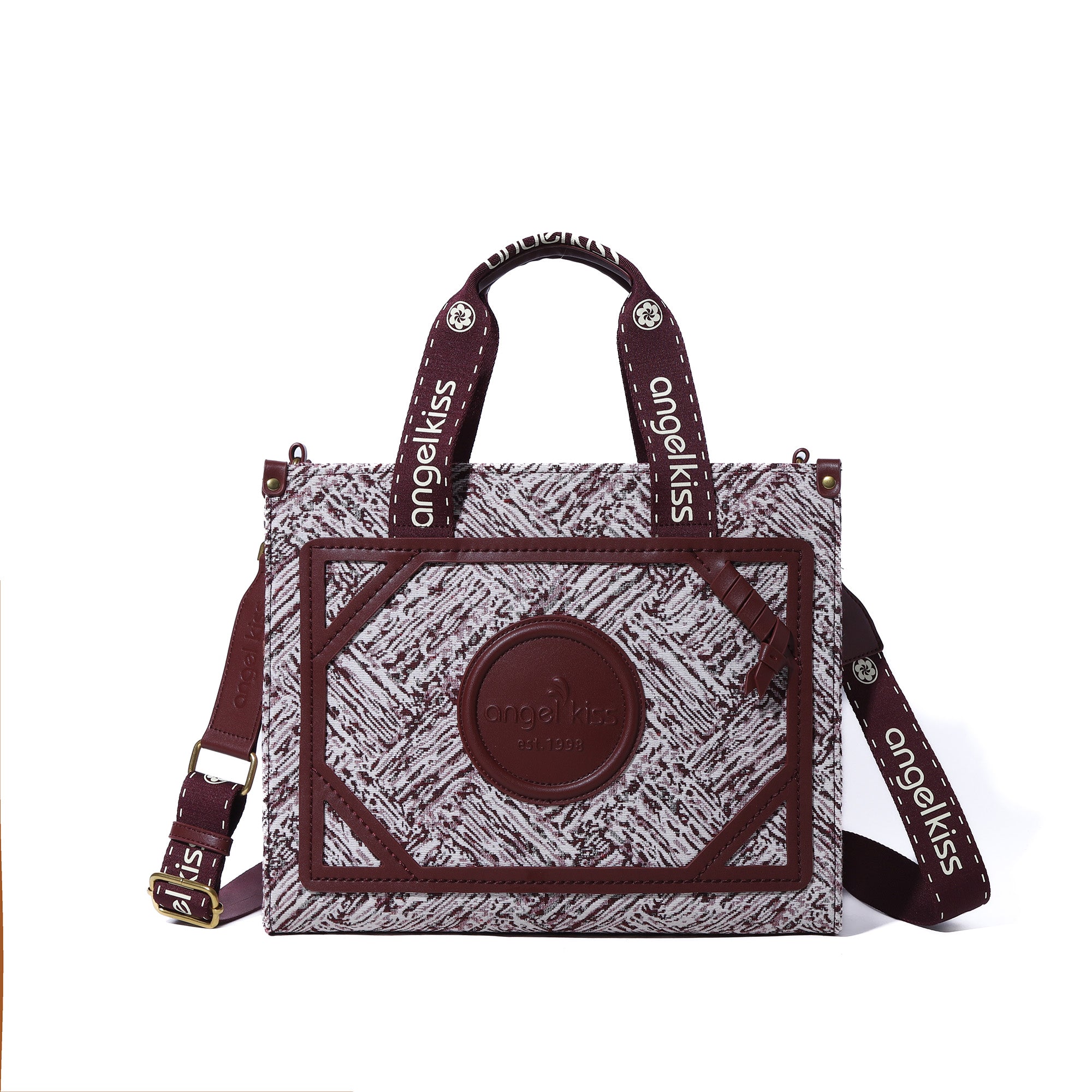 Holiday style everyday tote shoulder bag