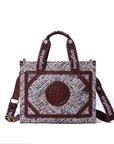 Holiday style everyday tote shoulder bag