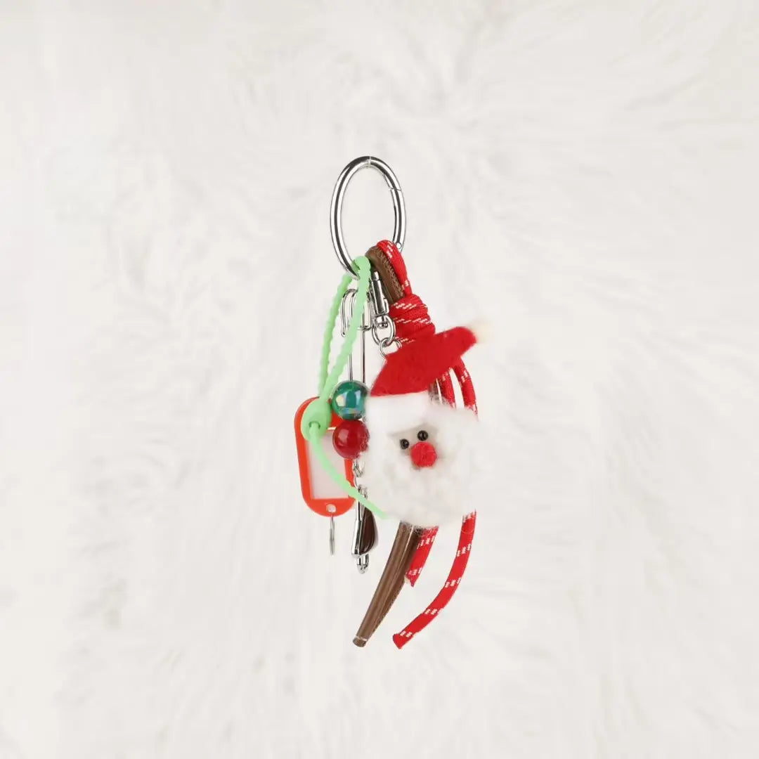 Festive Christmas Keychain