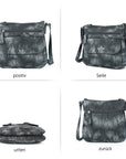 Women's tie-dye Daily shoulder bag