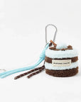 Cute Plush Coffee Cup Keychain