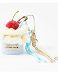 Plush Bag Charm – Sponge Cake Design