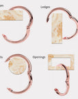 Angelkiss Instant "No-Drop" Metal Bag Hanger (Anti-Slip Design)
