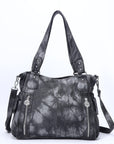 Angel Kiss lady tie-dye handbag