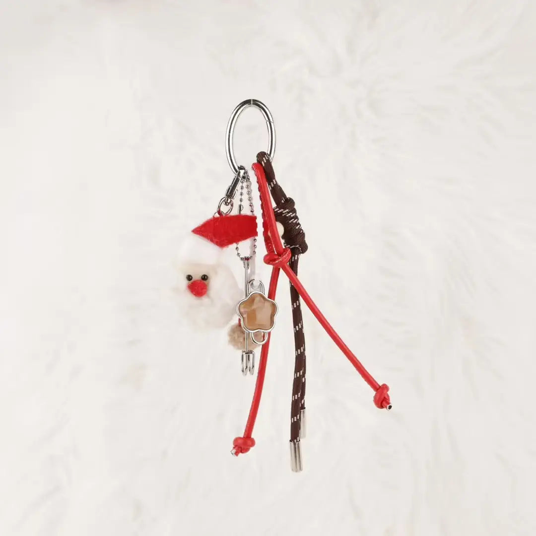 Festive Christmas Keychain