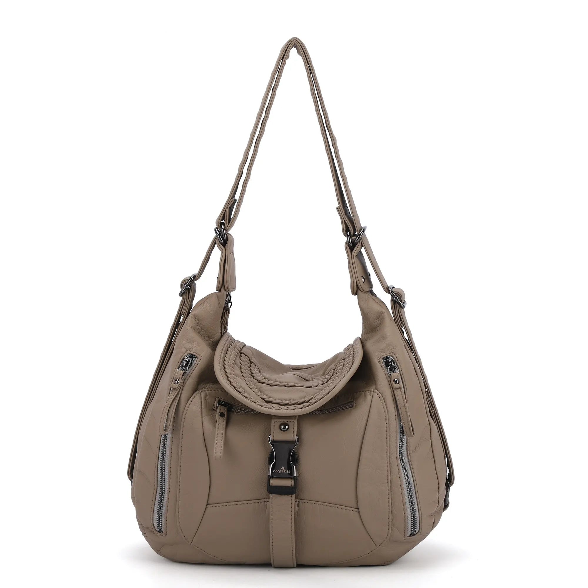 Large capacity multi-function hobo shoulder Bag