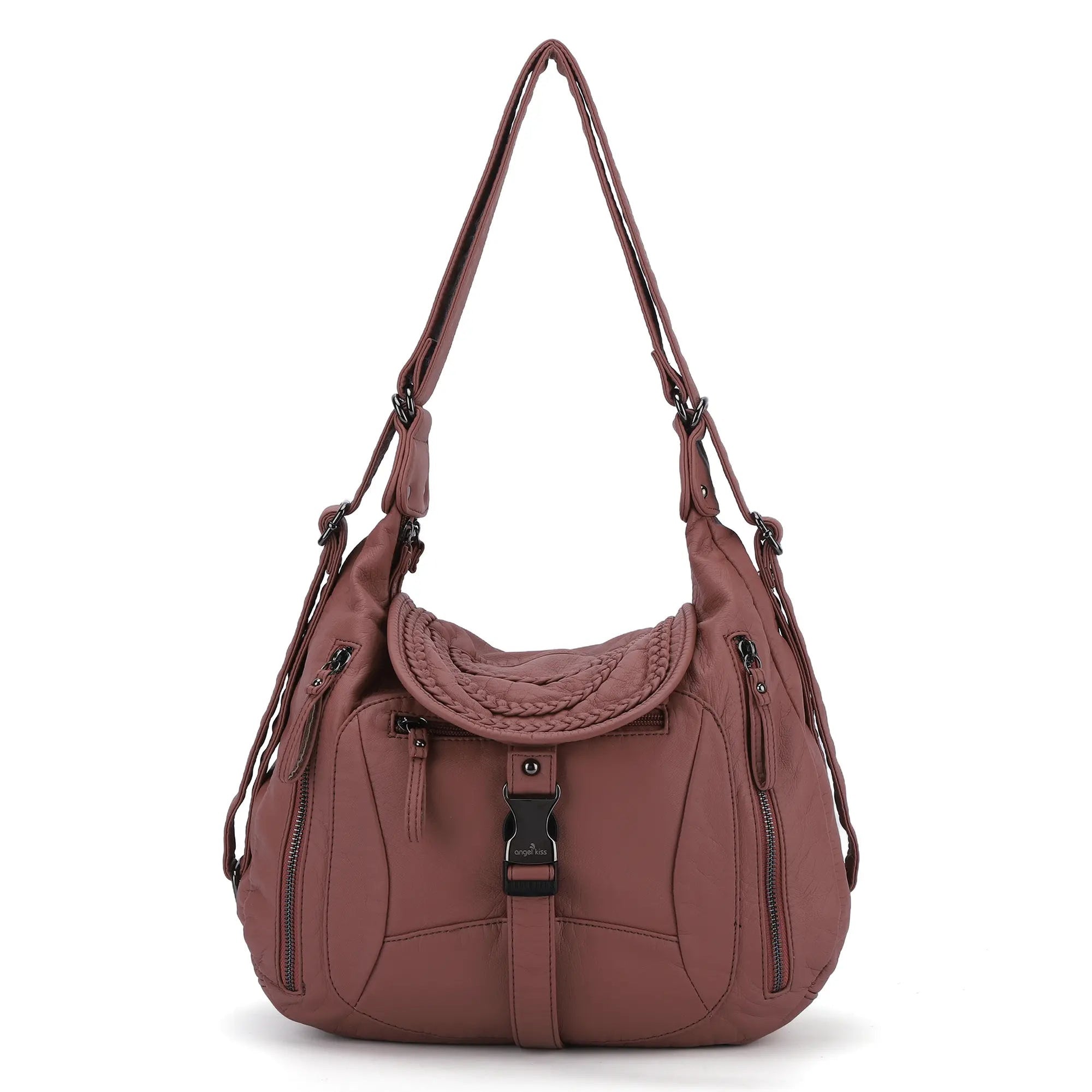 Large capacity multi-function hobo shoulder Bag
