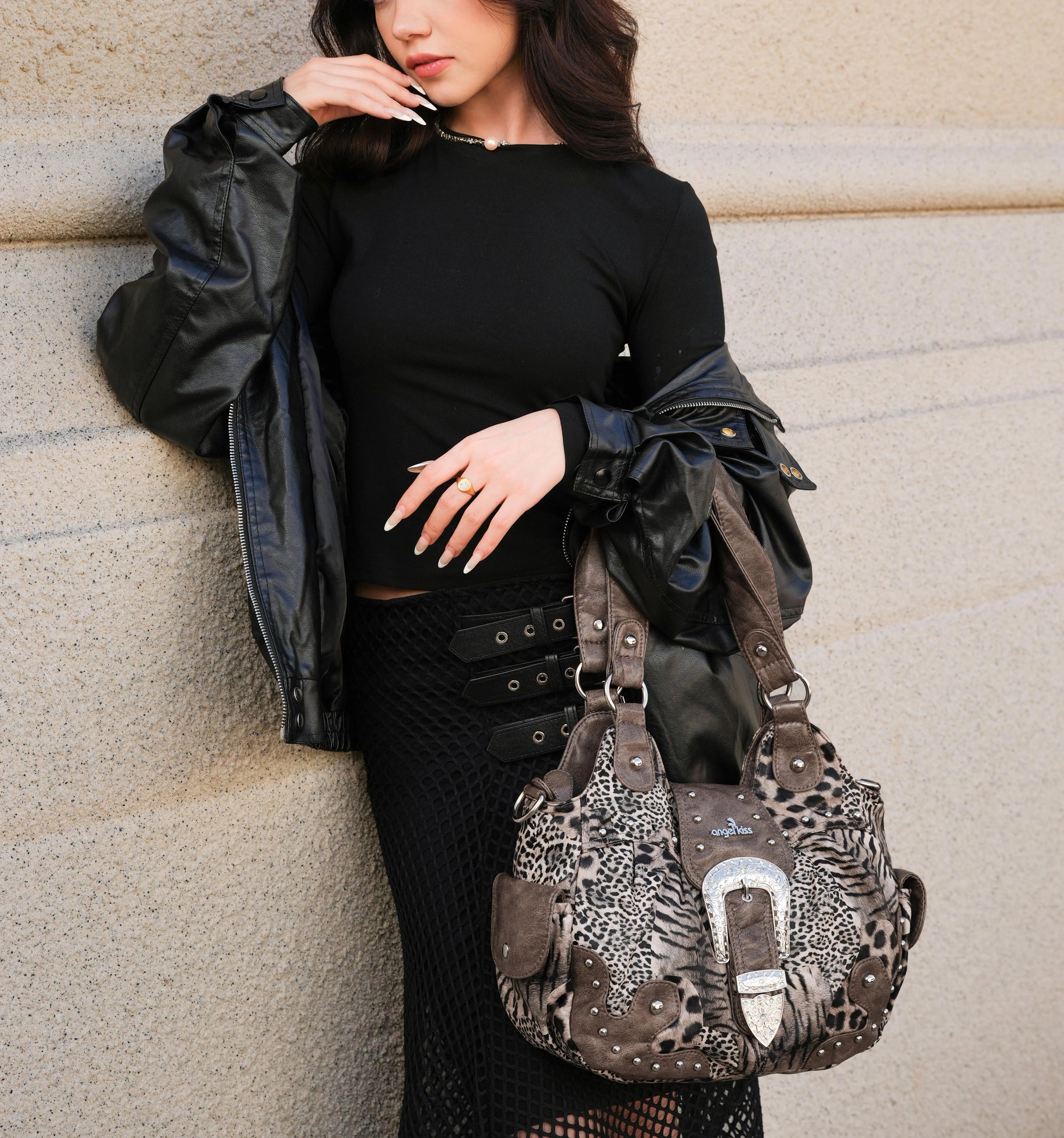 Ladies exquisite  unique handbag satchel | Angel kiss