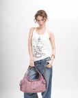 Vintage Crescent Hobo Underarm Shoulder Bag