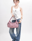 Vintage Crescent Hobo Underarm Shoulder Bag