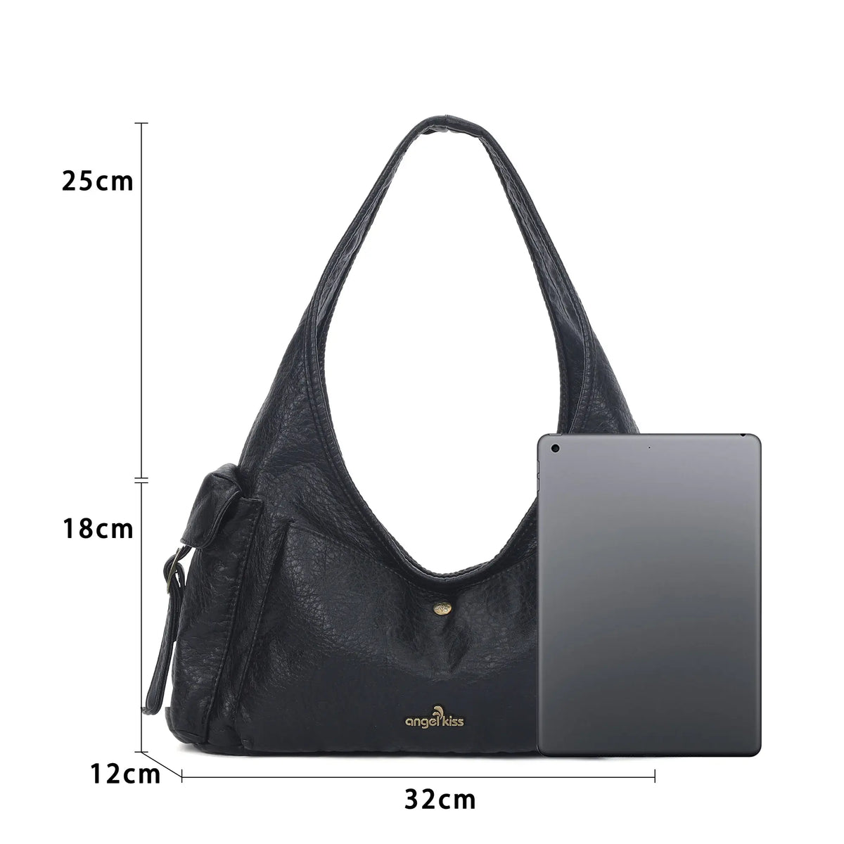 Vintage Crescent Hobo Underarm Shoulder Bag