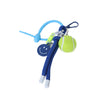 Blue Smiley face baseball